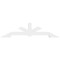 Ekena Millwork Vanguard Architectural Grade PVC Gable Bracket, 108"W x 27"H x 4"D x 6"F, 6/12 Pitch GBP108X27X0406VAN00 - alternate 5